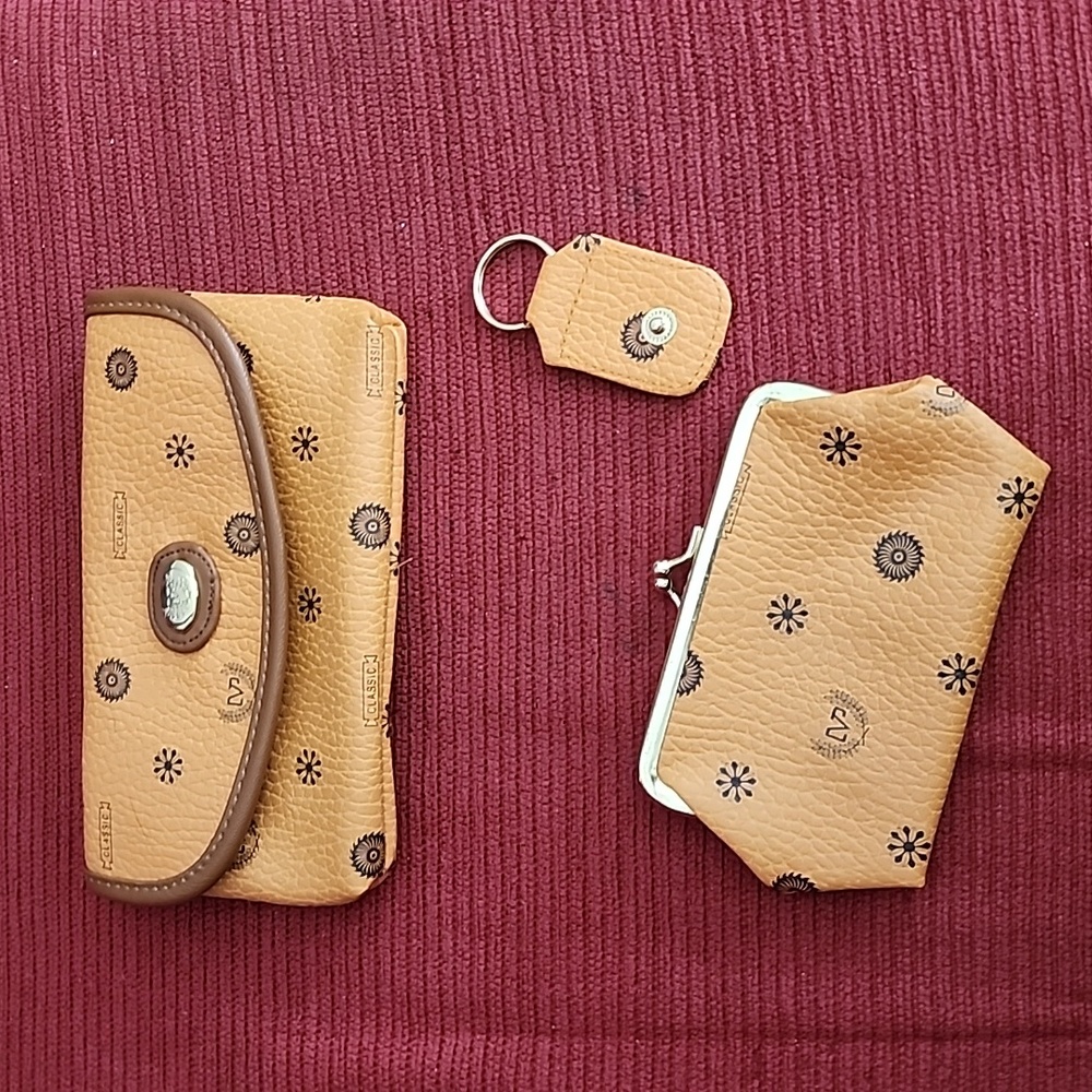 3 piece wallet set